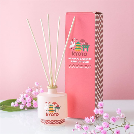 Kyoto Bamboo & Cherry Blossom Reed Diffuser, image 1 of 6
