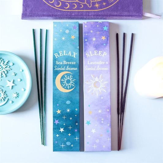 Set of 2 Relax and Sleep Incense Stick Packs, image 1 of 5
