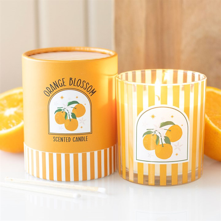 Orange Blossom Scented Candle, image 1 of 6