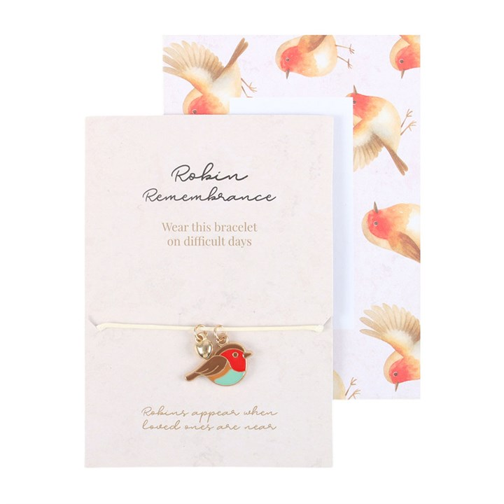 Robin Remembrance Charm Bracelet, image 3 of 6