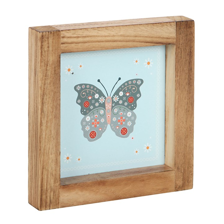Set of 4 Floral Bug Framed Wall Art Prints, image 3 of 4