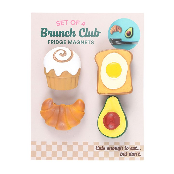 Brunch Club Fridge Magnet Set, image 2 of 4