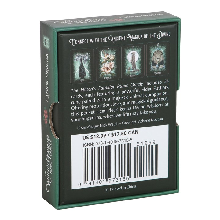 The Witch’s Familiar Runic Oracle Cards, image 2 of 4