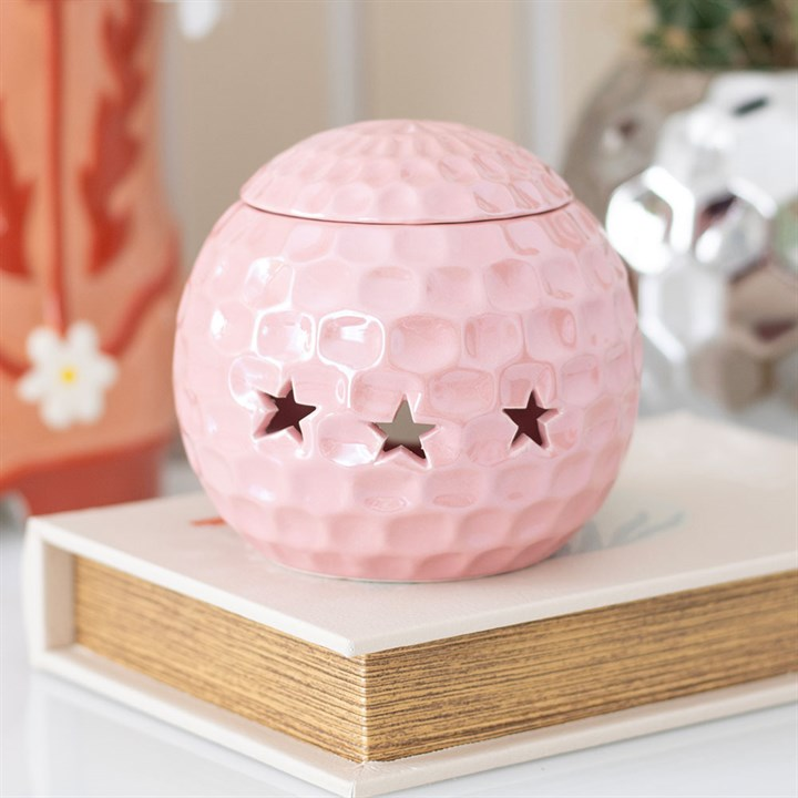 Pink Disco Ball Oil Burner, image 1 of 6