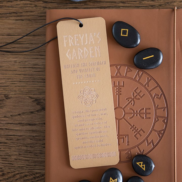 Freyja's Garden Wooden Bookmark, image 1 of 5