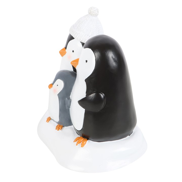 Penguin Family Resin Ornament, image 4 of 5