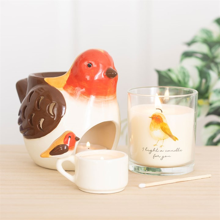 Robin Tealight Holder, image 7 of 7