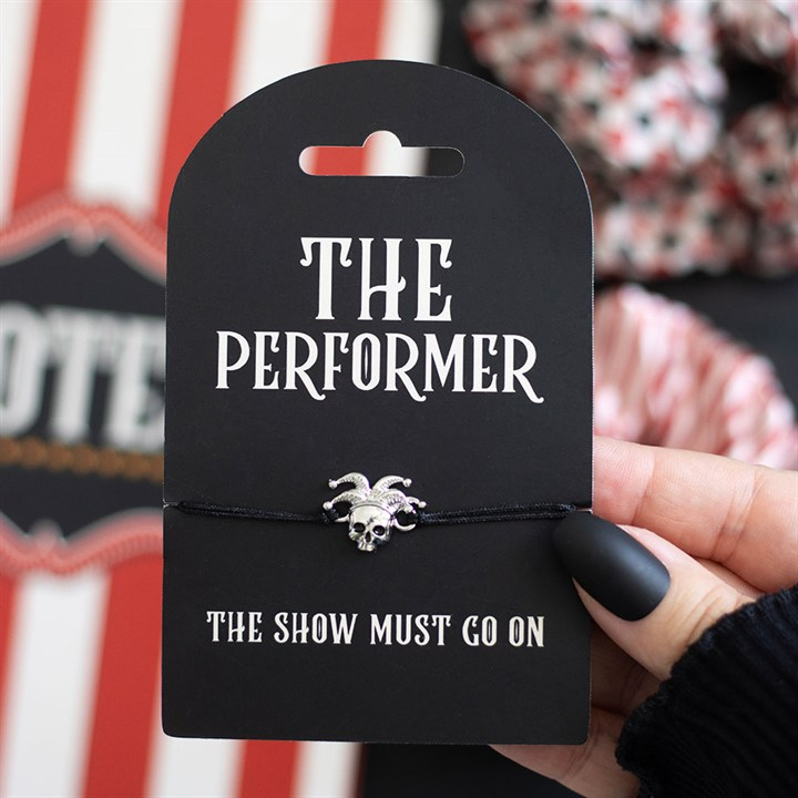 The Performer Skull Cord Bracelet, image 1 of 5