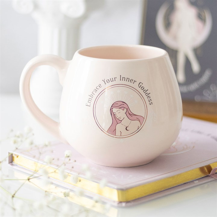 Embrace Your Inner Goddess Rounded Mug, image 1 of 5