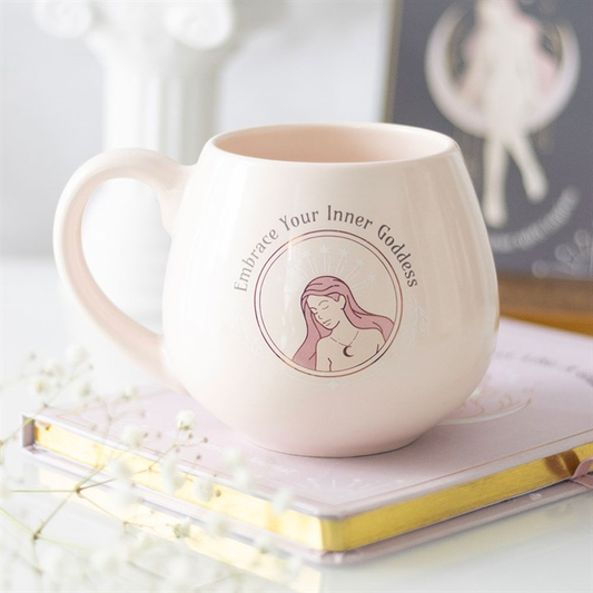 Embrace Your Inner Goddess Rounded Mug, image 1 of 5