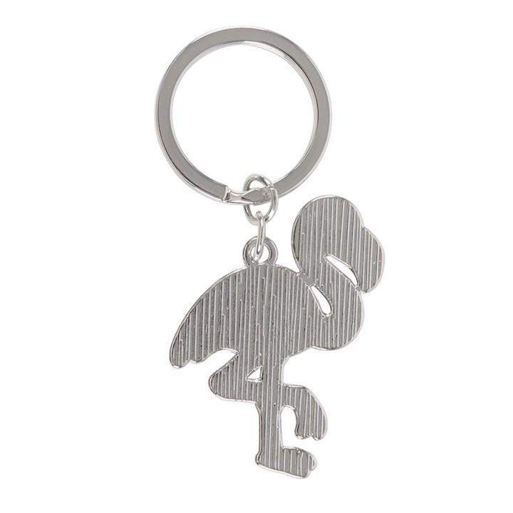Flamin-goth Flamingo Keyring, image 5 of 6