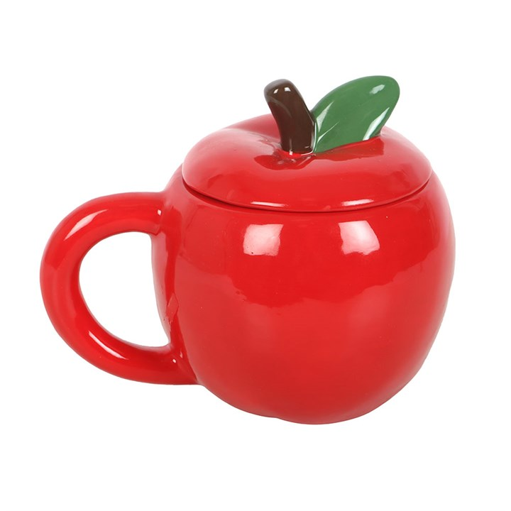 Apple Shaped Lidded Mug, image 2 of 6