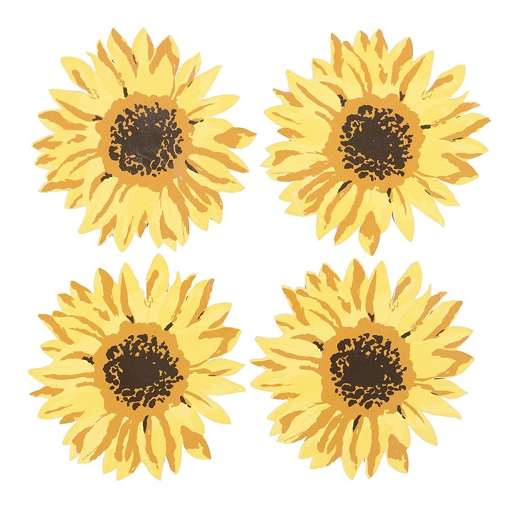 Sunflower Coaster Set, image 2 of 5