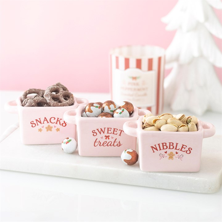 Set of 3 Sugarplum Bakery Snack Bowls, image 2 of 5