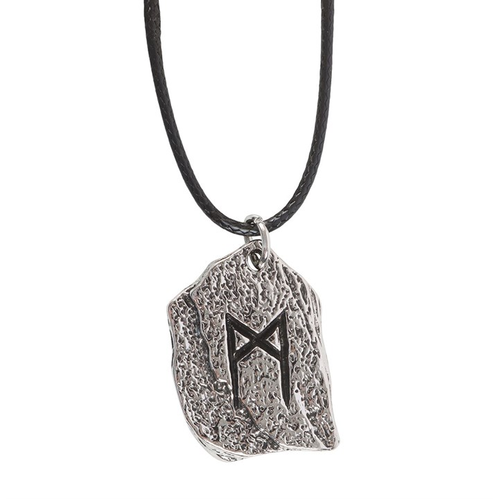 Rune of Transformation Viking Cord Necklace, image 4 of 5