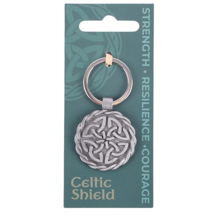 Celtic Shield Knot Keyring, image 3 of 5