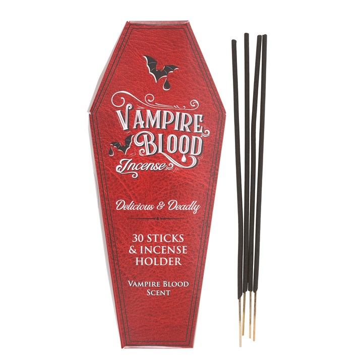 Vampire Blood Incense Sticks and Coffin Holder, image 4 of 6
