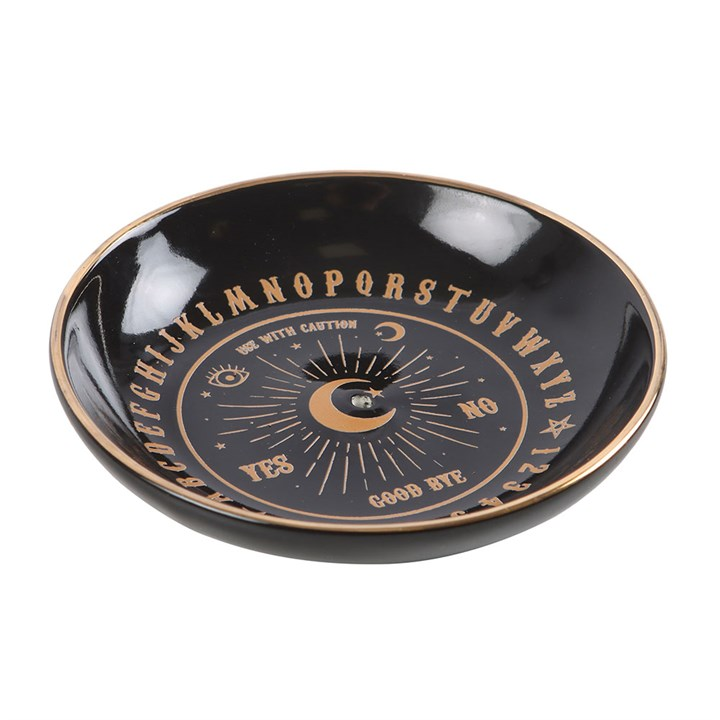 Black Talking Board Incense Holder, image 4 of 6